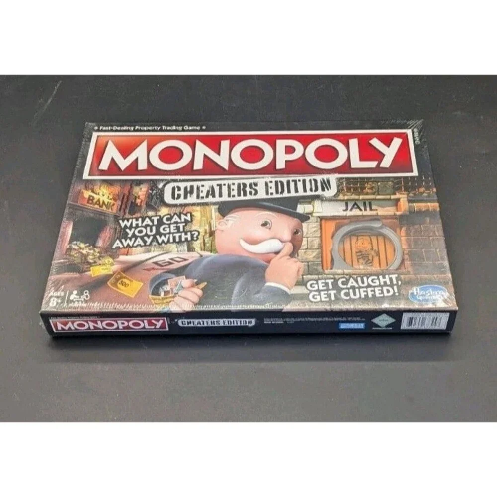 Hasbro Monopoly Game: Cheaters Edition Board Game (E1871)